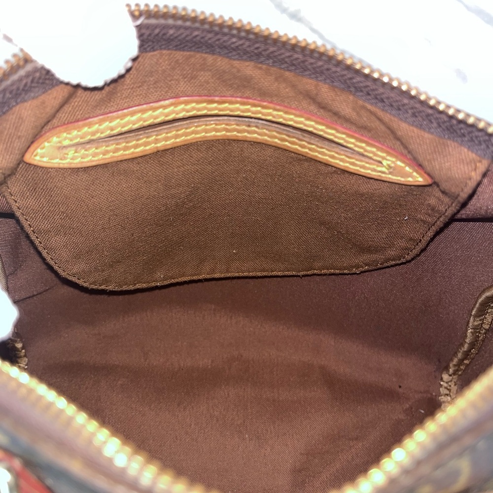 Louis Vuitton Brown Monogram Satchel - Picture 9 of 11
